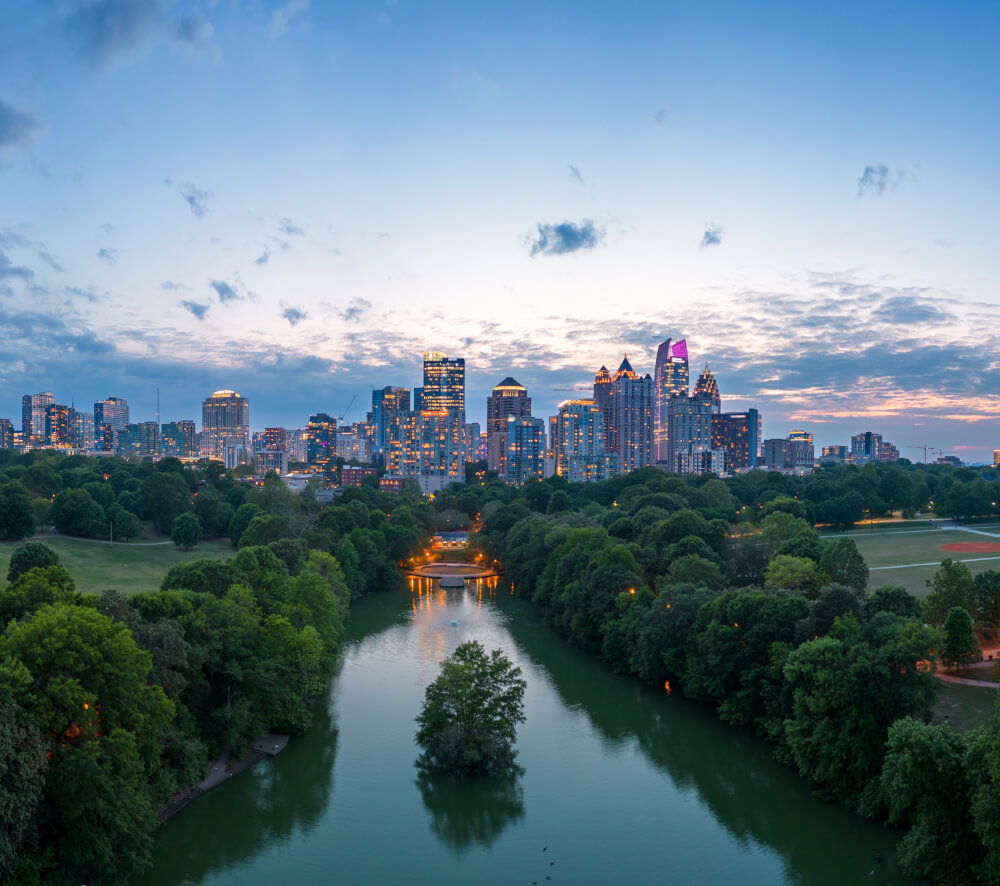 the atlanta skyline